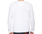 Nautica Men's Long Sleeve Active Stretch Tee - White