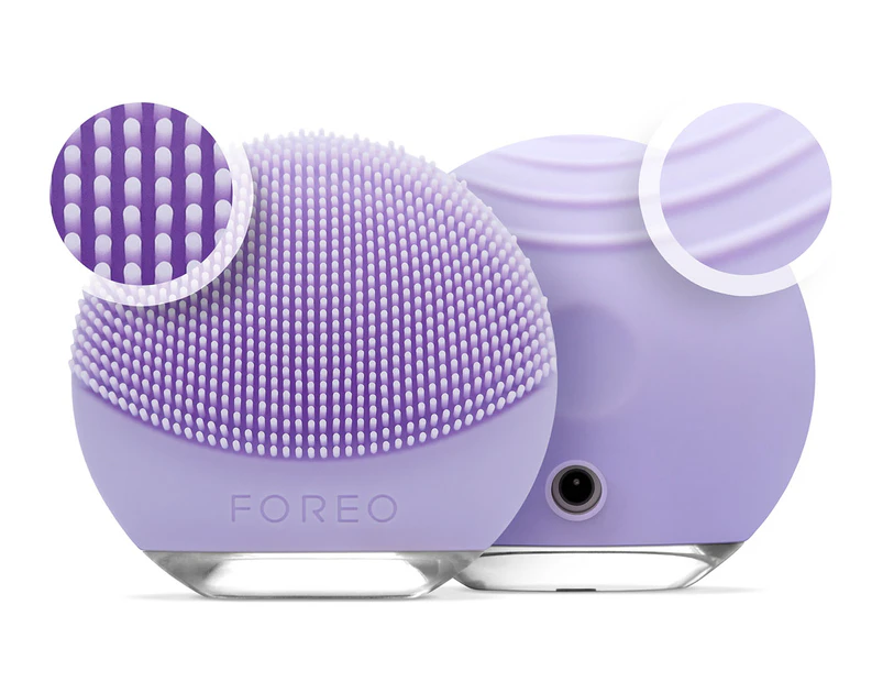 Foreo Luna Go Facial Skincare Brush For Sensitive Skin - Purple