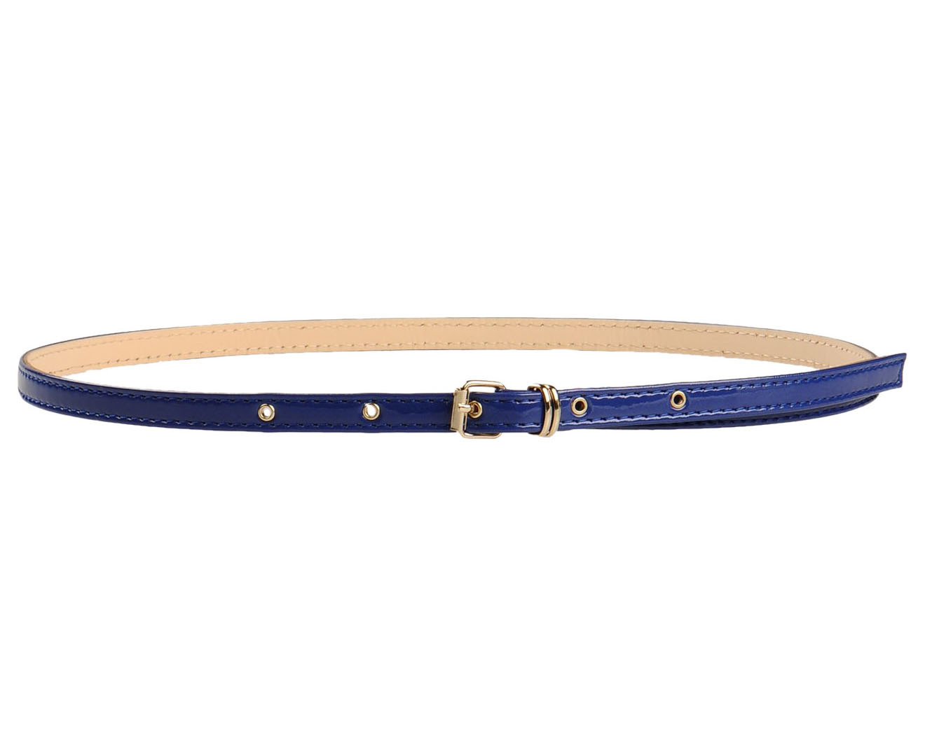 MSGM Women's Narrow Fluorescent Belt - Blue | Catch.co.nz