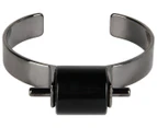 Oblique Creations Metallic Bracelet - Black