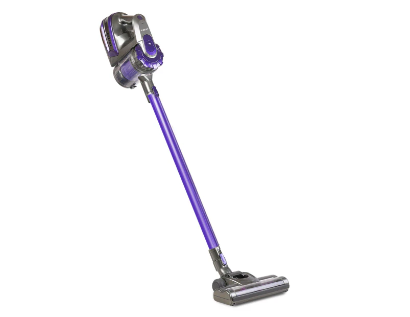 Devanti 150 Cordless Handheld Stick Vacuum Cleaner 2 Speed   Purple And Grey