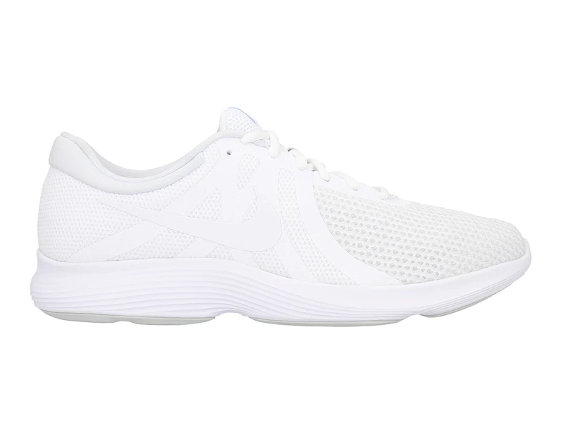 Playful Angreb Ikke kompliceret Nike Men's Revolution 4 EU Shoe - White/White-Pure Platinum | Catch.com.au