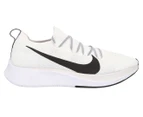 Nike Women's Zoom Fly Flyknit Shoe - White/Black-Platinum Tint
