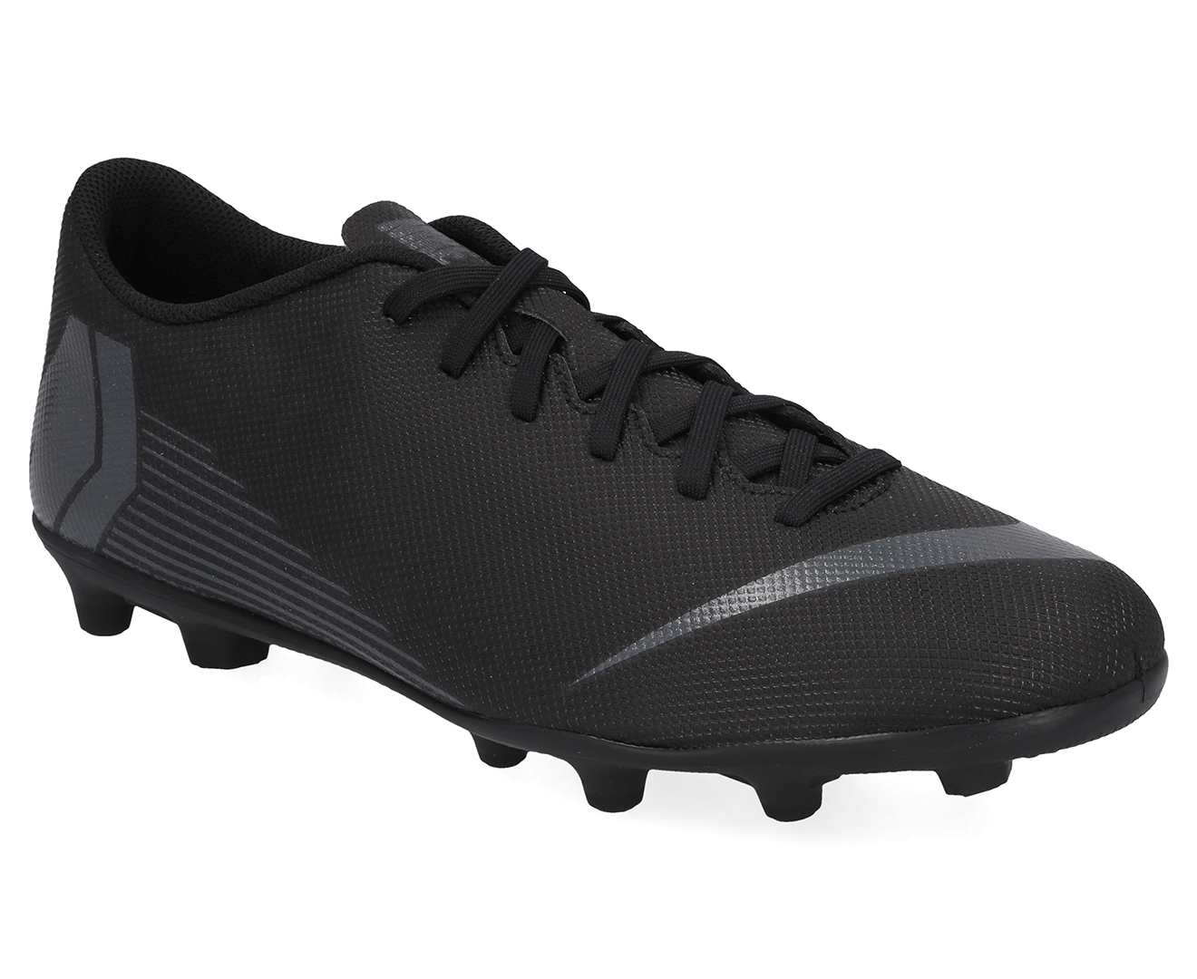 Nike Men's Vapor 12 FG/MG Boot - Black/Black | Catch.com.au