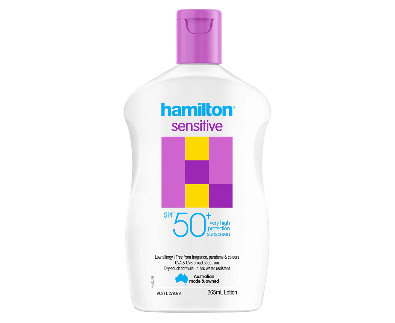 Hamilton Sensitive Lotion SPF50+ 265ML