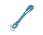 Beaba 2nd age soft silicone spoon BLUE