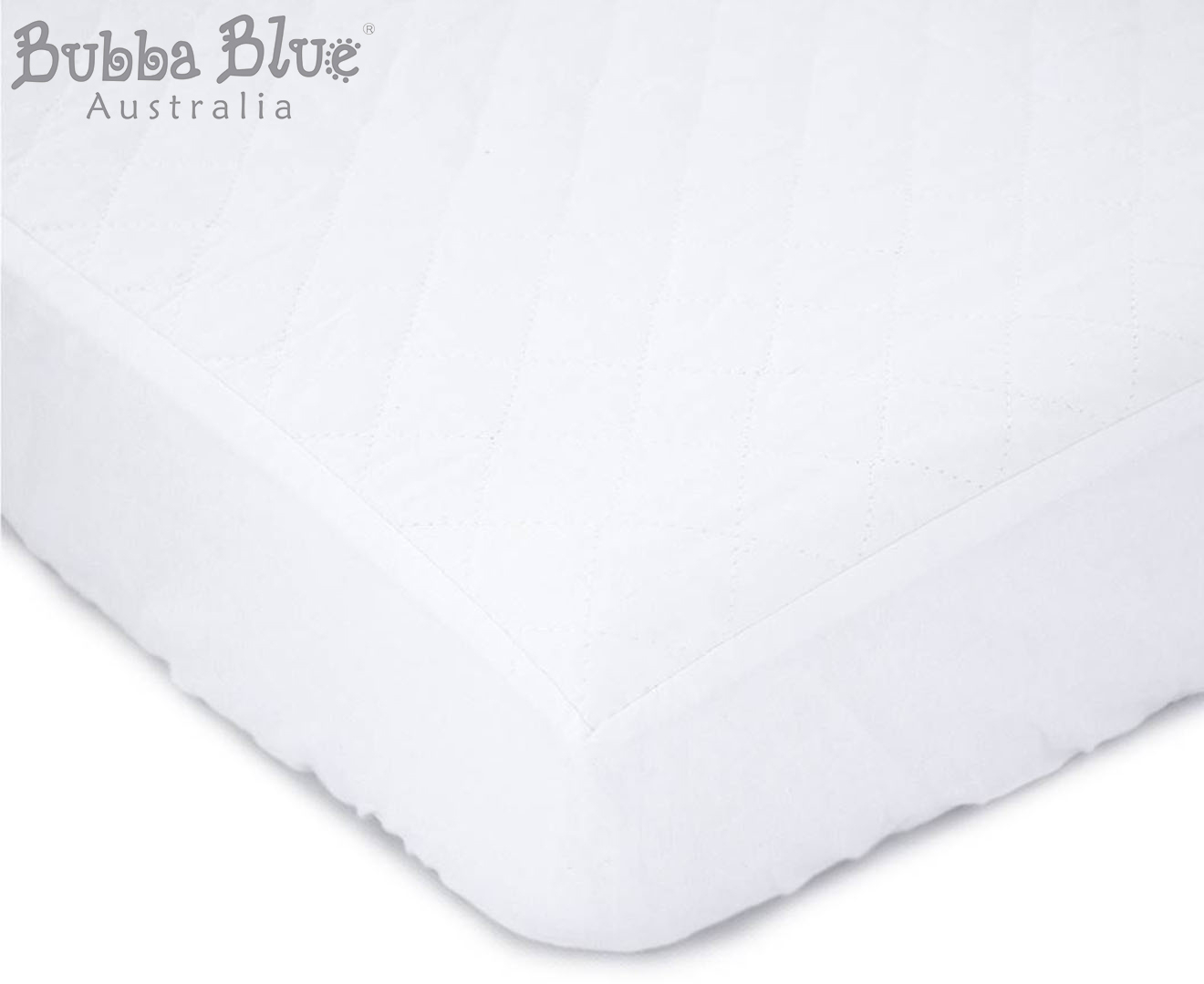 Bubba Blue Breathe Easy Quilted Waterproof Large Cot Mattress