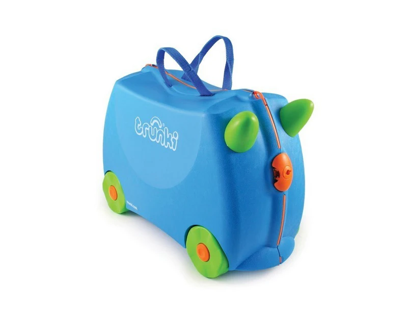 Trunki Kids' Terrance Ride-On Suitcase - Blue