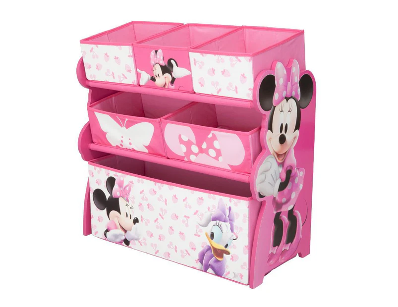 Delta Children Minnie Mouse Multi-Bin Toy Organiser