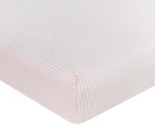 Living Textiles Jersey Cot Fitted Sheet 2-Pack - Swan Princess