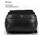 SOCKO Unisex 17.3 Inch Laptop Backpack-Black