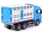 Bruder 1/16 Scania R-Series Cattle Transportation Truck - Blue 2