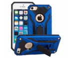 For iPhone SE (1st gen),5s & 5 Case,Armour Cover Kickstand,Blue