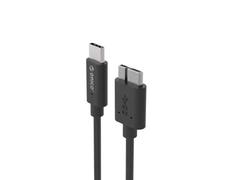Orico LCU-10 1m USB Type-C to Micro USB Charging & Sync 1.5A USB 3.0 Cable Black - LCU-10-BK