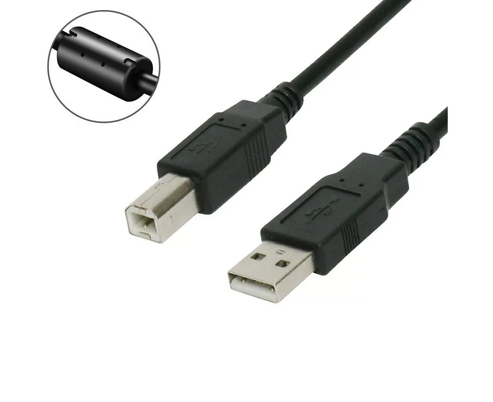 NewBee NB-U2-03-AB Premium 3m USB 2.0 Type A to Type B Cable for Printer, External HDD, Scanner etc.