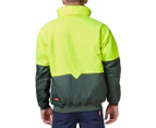 Hard Yakka Men's Two-Tone Pilot Jacket - Yellow/Green