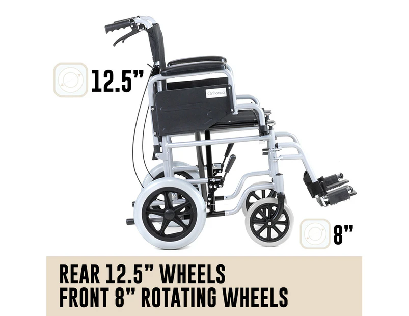 Orthonica Folding Wheelchair - Entourage