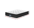 Giselle Bedding DOUBLE Mattress Bed 7 Zone Euro Top Pocket Spring Firm Foam
