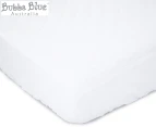 Bubba Blue Breathe Easy Quilted Waterproof Bassinet Mattress Protector