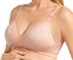 Berlei Barely There Deluxe Maternity Bra - Blush