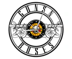 Guns N Roses Band Vinyl Record Wall Clock