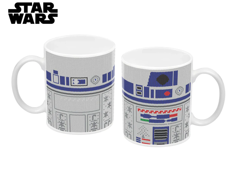 Star Wars 330mL R2D2 Christmas Jumper Coffee Mug - White/Multi