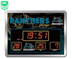 NRL Penrith Panthers Glass Scoreboard LED Clock