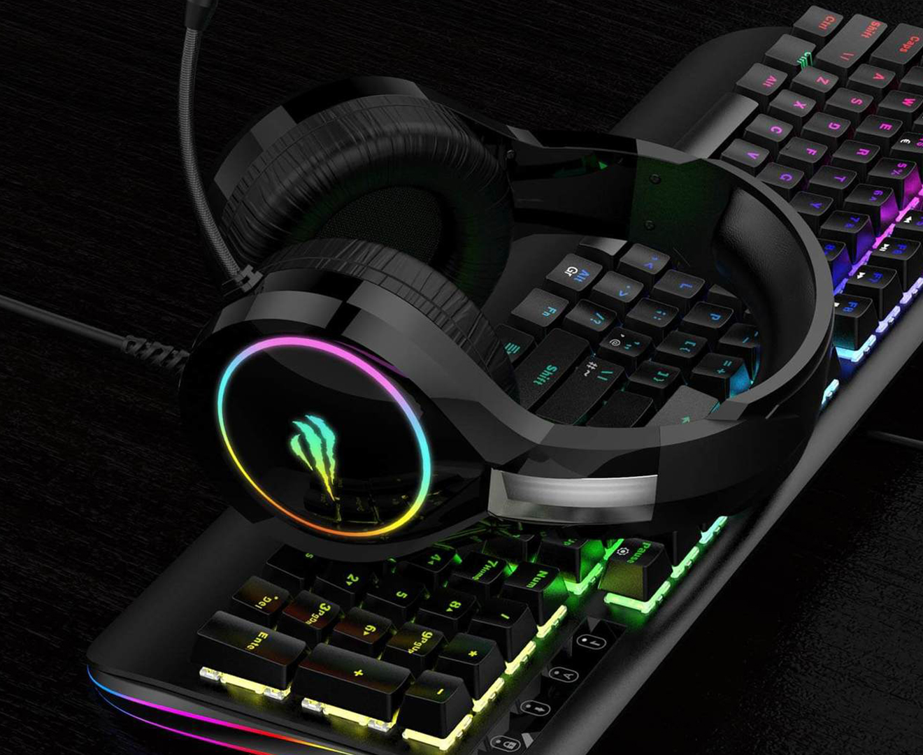 Havit RGB Gaming Headset Catch Co Nz