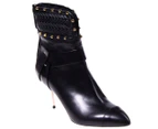 Daniele Michetti Women's Studded Ankle Boot - Black