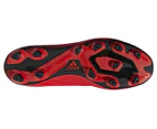 Adidas Men's Predator 19.4 FxG Football Boot - Active Red/Solar Red/Black