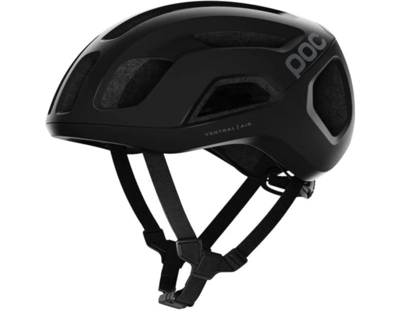 POC Ventral Air SPIN Road Bike Helmet Uranium Black Matte