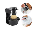 3 PCS Professional Men Shaving Brush + Stand / Holder + Bowl Set