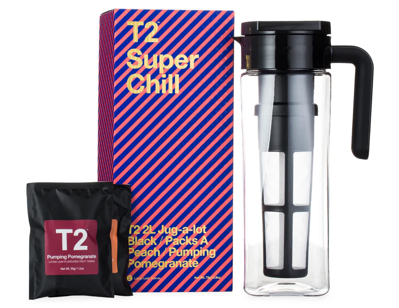 T2 Super Chill 2L 3-Piece Jug-A-Lot & Tea Kit