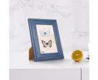 Tooarts Wooden Picture Frame 4x6 - blue