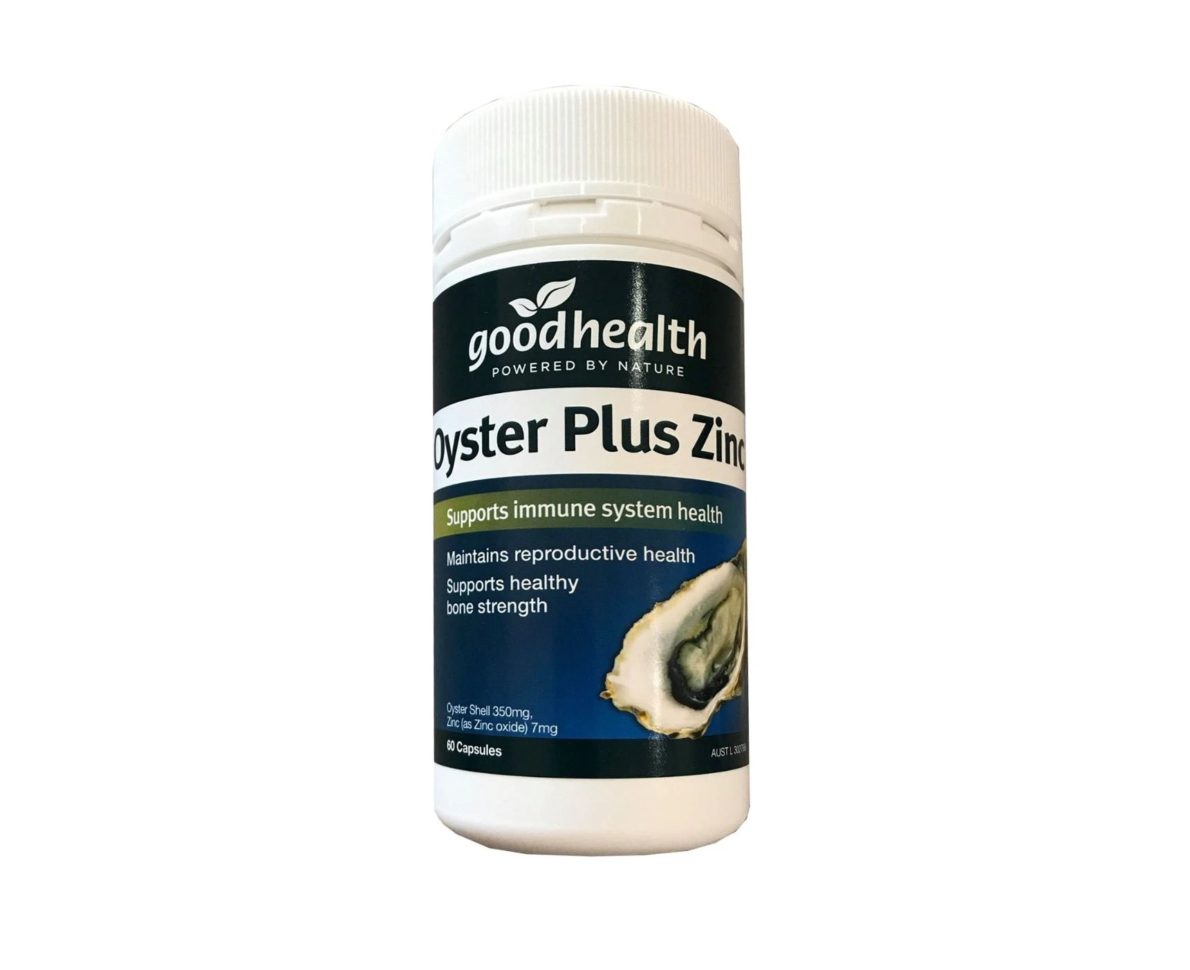 Good Health Oyster Plus Zinc 60 Hard Capsules