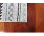 90x60cm Blue Black Grey Color Pattern Floor Area Rug Carpet