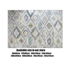 400x300cm Style Pattern Grey Creamy Floor Area Art Rug Carpet