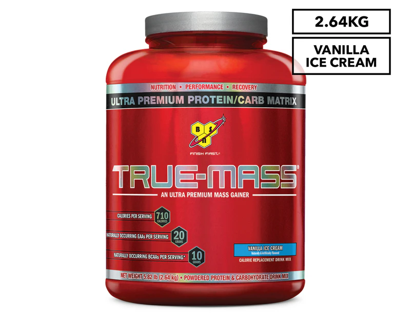 BSN TRUE-MASS Mass Gainer Vanilla 2.64kg