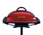 George Foreman Indoor/Outdoor BBQ Grill - Red GGR201RAU 5