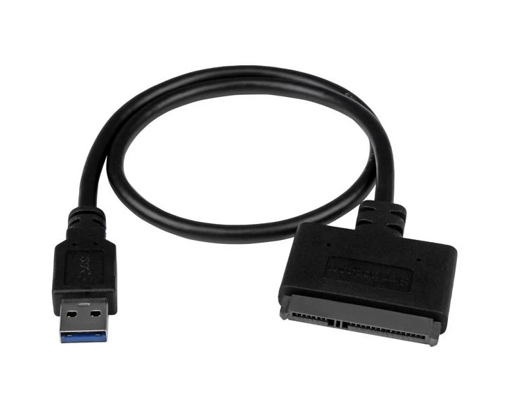 Star Tech 10Gbps USB-A 3.1 to SATA Adapter Transfer Cable for 2.5" SSD/HDD Drive