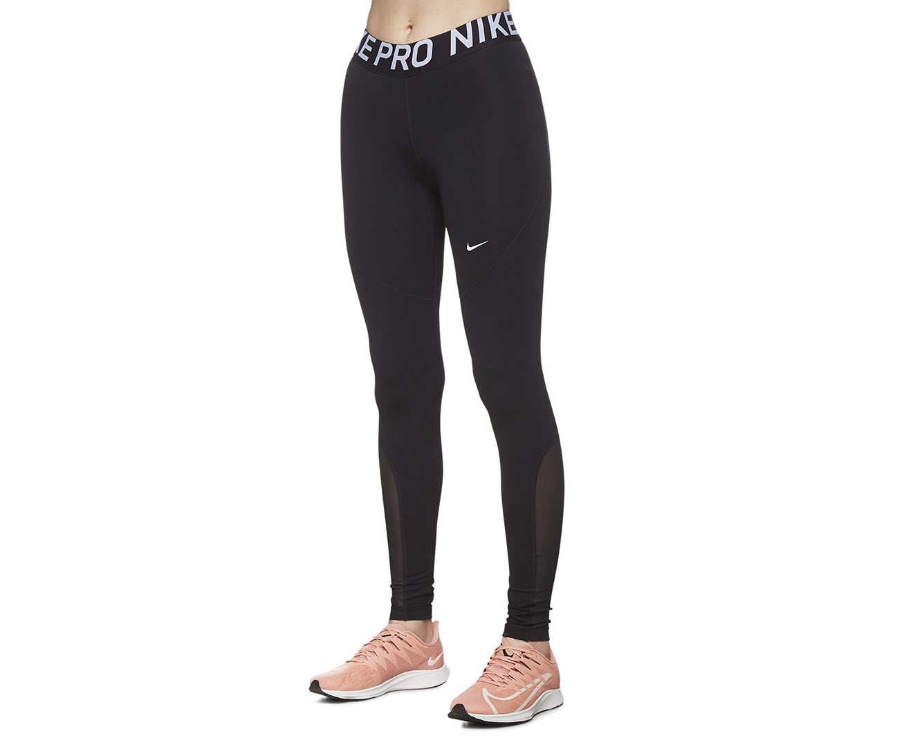 Nike Women's Nike Pro Tights / Leggings - Black/White | Catch.co.nz