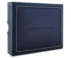 Tommy Hilfiger Wide Magnetic Front Pocket Wallet & Valet - Navy 