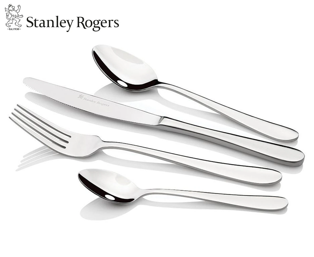 Stanley Rogers 70-Piece Hampton Cutlery Set