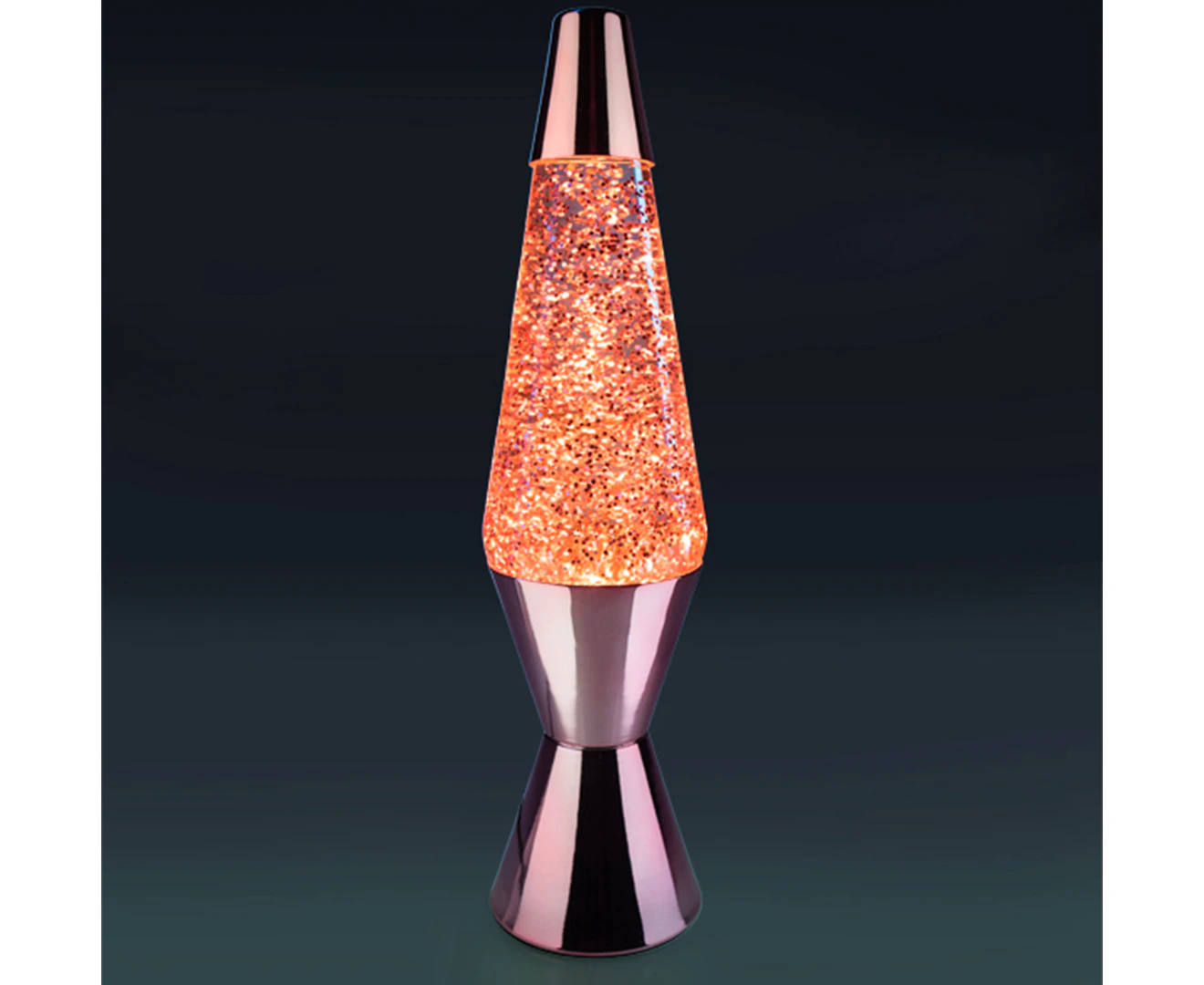 Diamond Glitter Lamp - Rose Gold