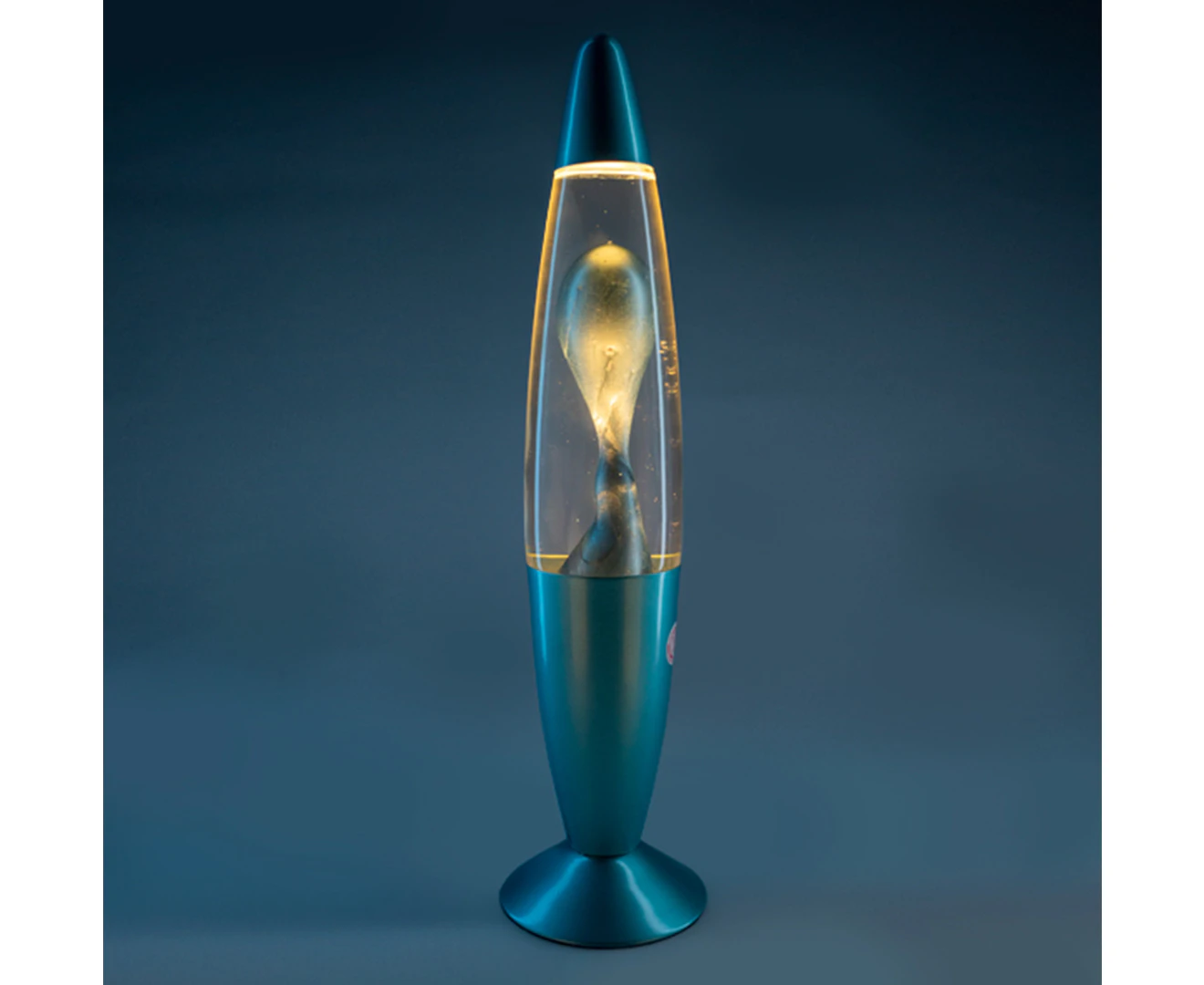 Metallic Magma Motion Lamp (Blue)