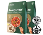 2 x Slendier Ready Meal Vegetable Fettuccine w/ Italian Capers & Olive Sauce 310g