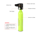 0.5L Scuba Oxygen Cylinder with Gauge Snorkeling Breathing Equipment