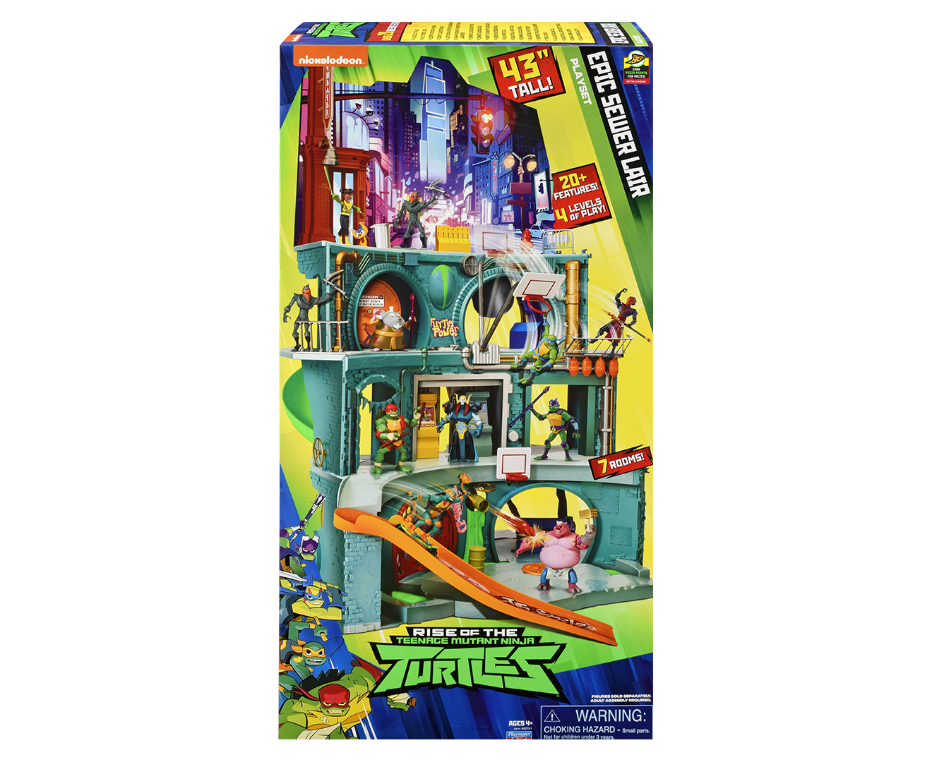 playset ninja turtles