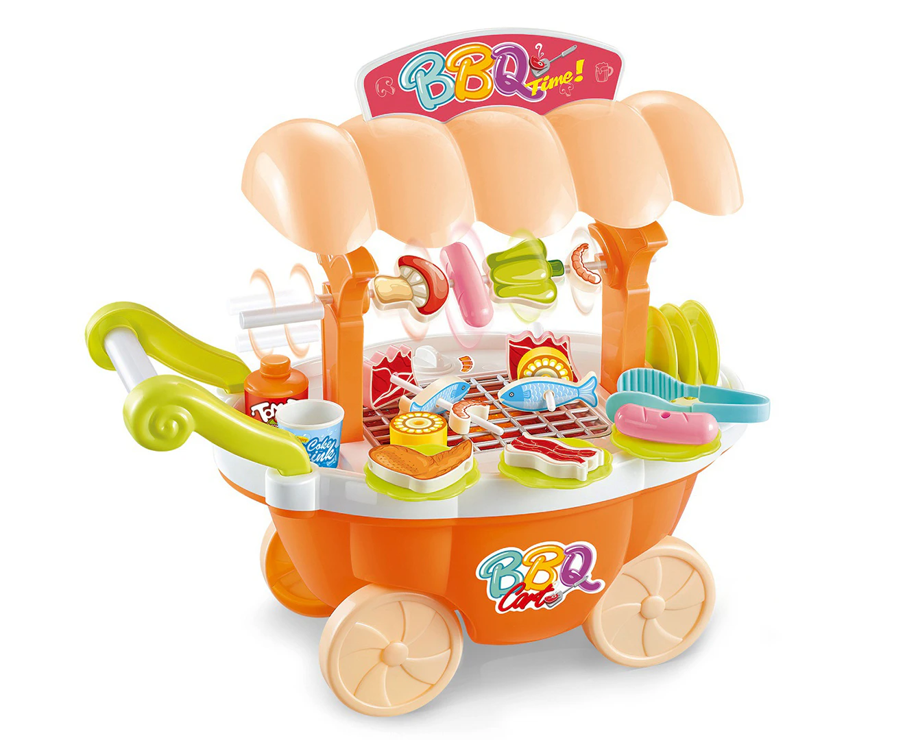 Lenoxx 27-Piece BBQ Trolley Playset