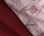 Platinum Collection Kobi Super King Bed Quilt Cover Set - Spice